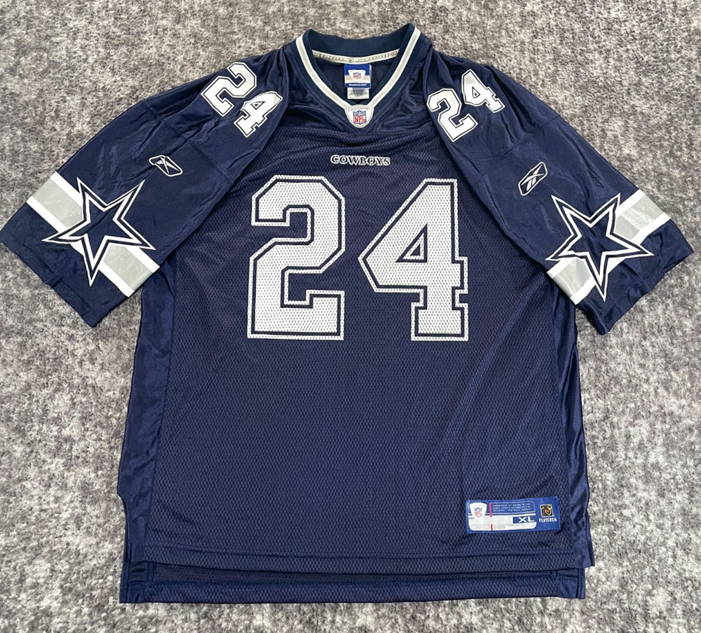 Reebok Dallas Cowboys #24 Marion Barber NFL Equipment Jersey Men’s XL